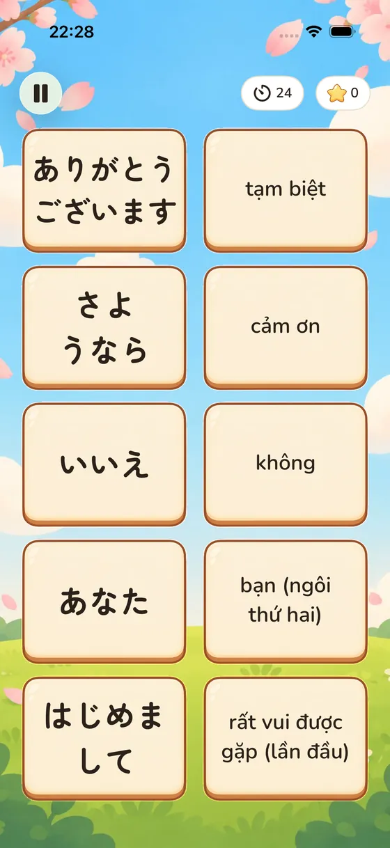 Trò chơi nối từ với nghĩa